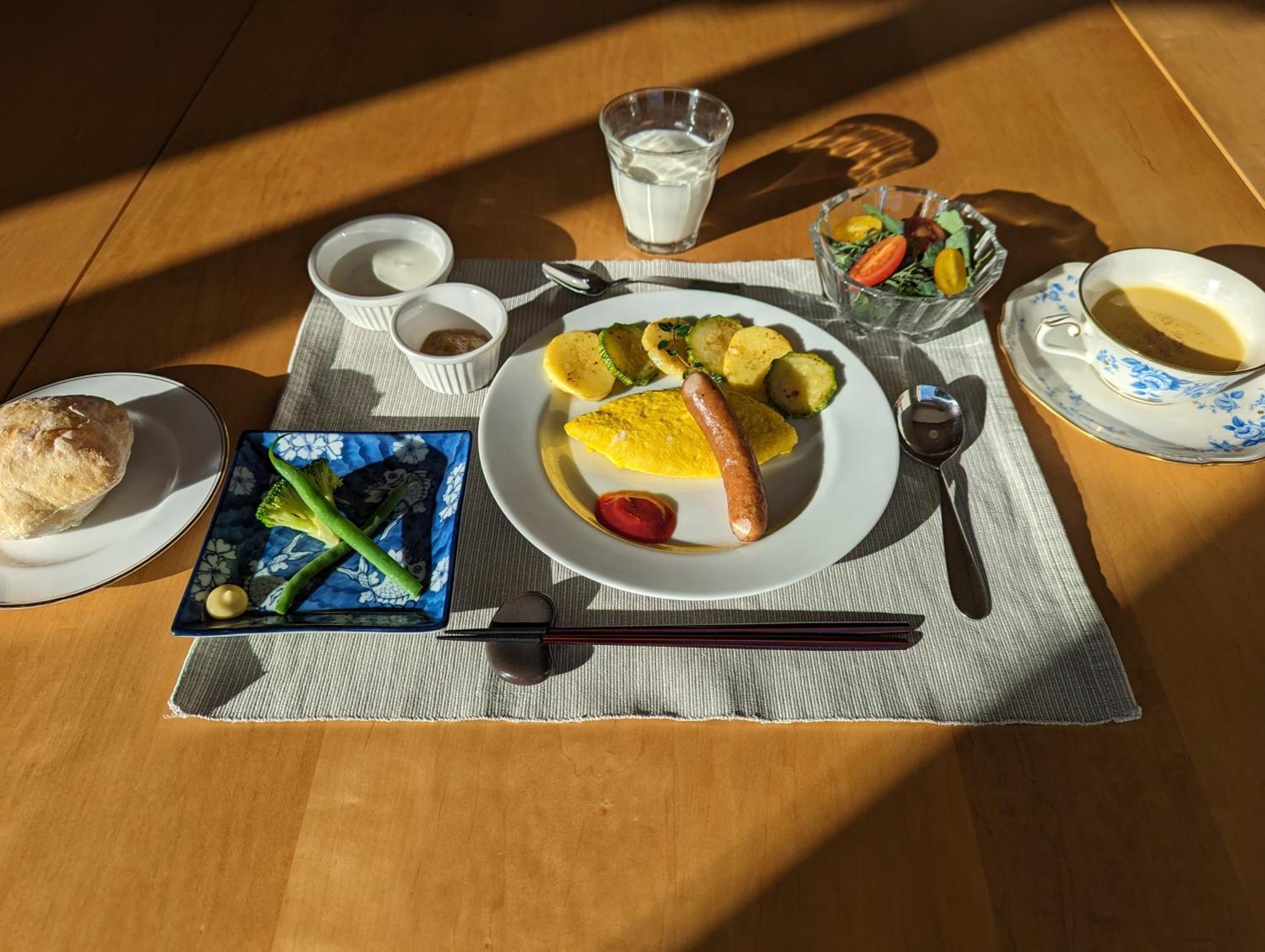 Meiji No Okano Yado Biei Eksteriør billede